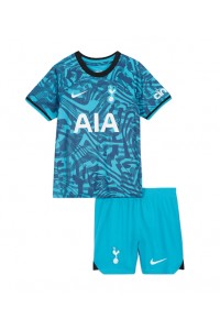 Tottenham Hotspur Babyklær Tredje Fotballdrakt til barn 2022-23 Korte ermer (+ Korte bukser)